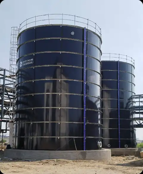 Glass Fused to Steel Tanks